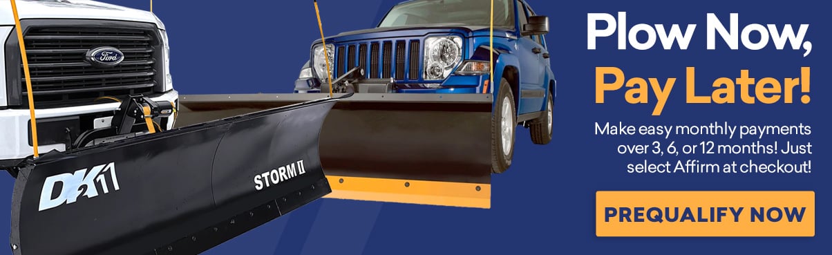 Snow Plow Financing Available