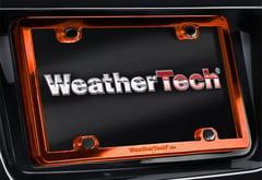 Jeep Wrangler WeatherTech ClearFrame License Plate Frame
