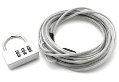 Jeep Cherokee Coverking Lock and Cable