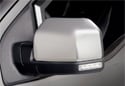 Image is representative of Putco Chrome Trim Mirror Covers.<br/>Due to variations in monitor settings and differences in vehicle models, your specific part number (401161) may vary.