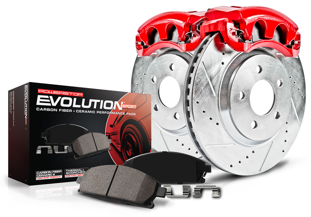 Power Stop Performance Brake Kit With Calipers Free Shipping