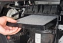 Image is representative of K&N Cabin Air Filter.<br/>Due to variations in monitor settings and differences in vehicle models, your specific part number (VF2044) may vary.