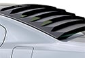 Image is representative of Willpak Rear Window Louvers.<br/>Due to variations in monitor settings and differences in vehicle models, your specific part number (6062) may vary.