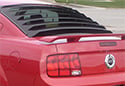 Image is representative of Willpak Rear Window Louvers.<br/>Due to variations in monitor settings and differences in vehicle models, your specific part number (6060) may vary.