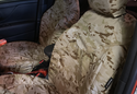 Customer Submitted Photo: Coverking Multicam Camo Tactical Seat Covers