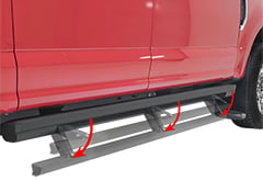 Nissan Titan Aries ActionTrac Powered Running Boards