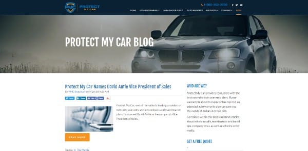 protect my car blog