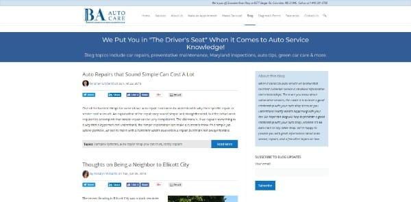 British American Auto Care Blog