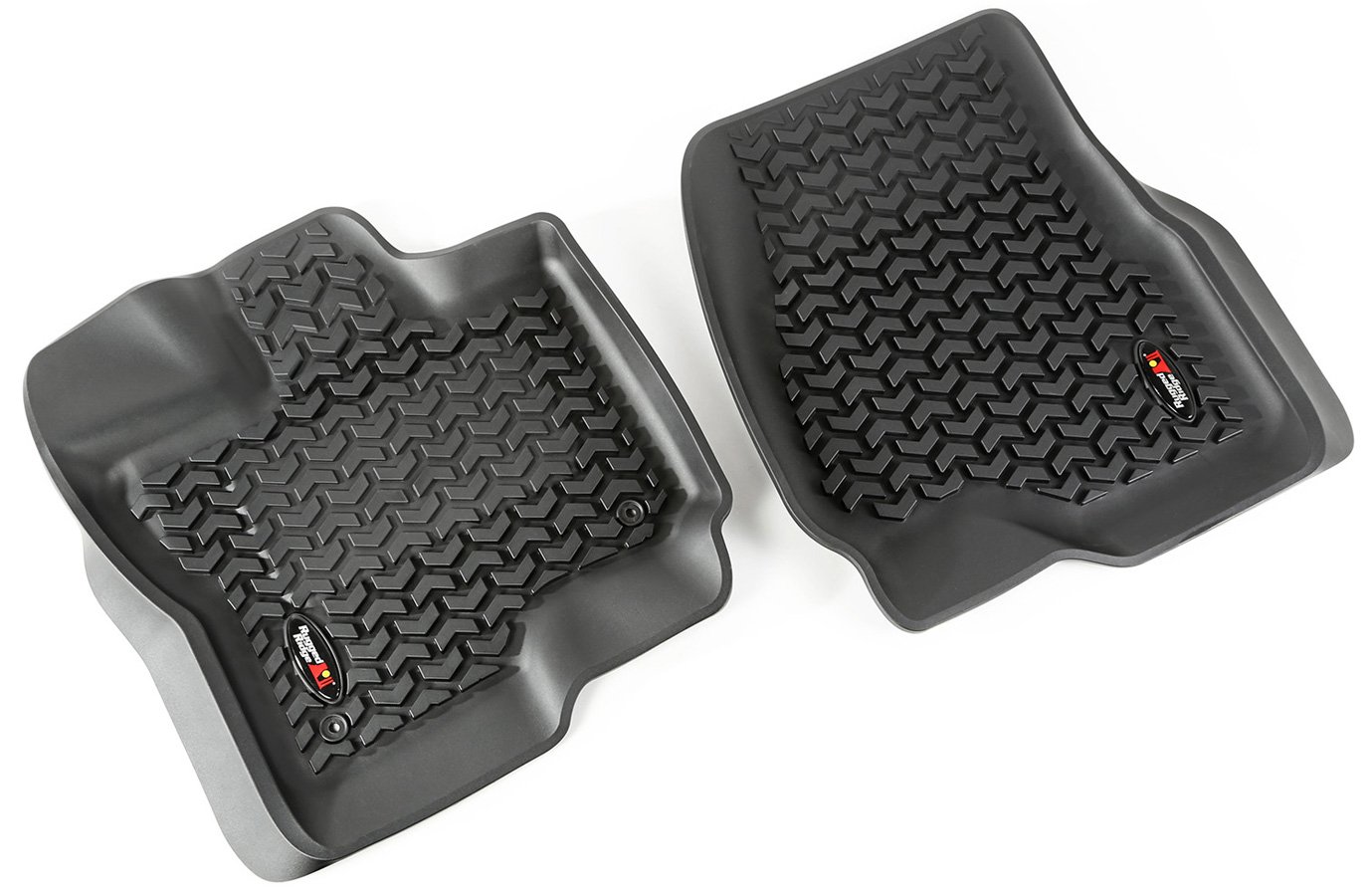 Trapper's Peak Automotive Floor Mats Solid ClimaProof for all weather  protection Universal Fit Trimmable Heavy Duty