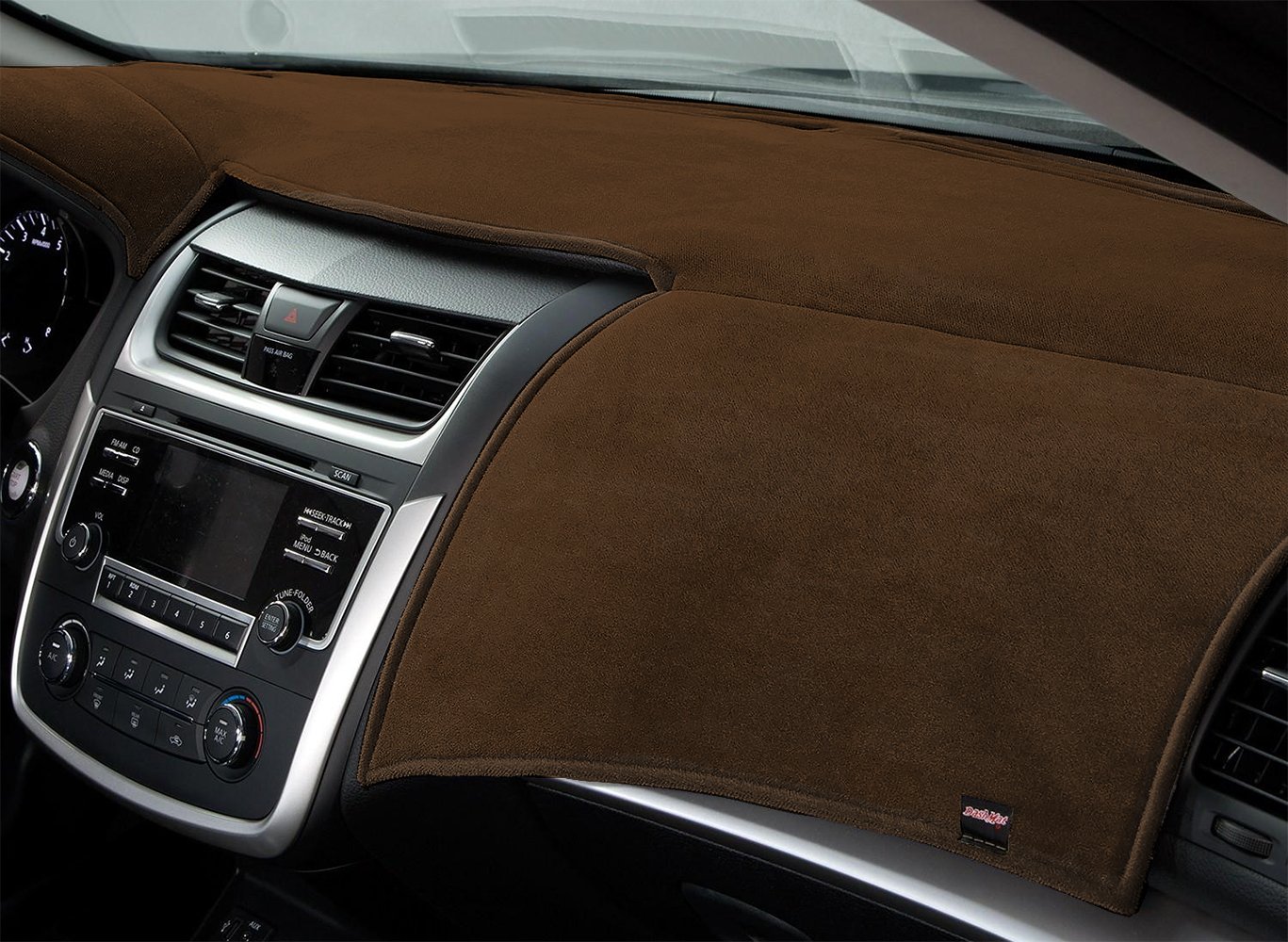 DashMat Original Dashboard Cover Acura Integra (Premium Carpet, Black) - 3
