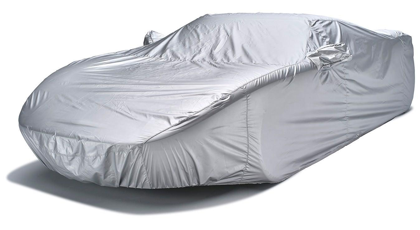 Covercraft Custom Fit Car Cover for Audi A4 Noah Series Fabric, Gray - 4