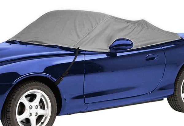 Coverking Custom Fit Car Cover for Select Maserati Coupe Models Stormproof (Tan with Black Sides) - 1