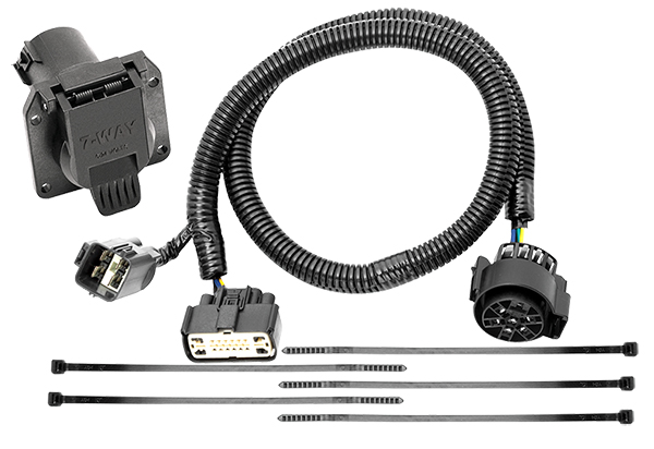 Tekonsha 118847: T-One T-Connector Harness, 4-Way Flat, W Circuit Protected Modulite Hd Module - 2
