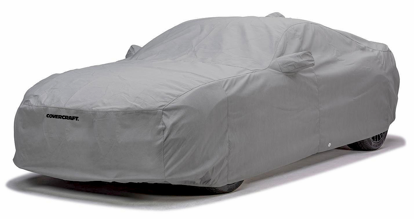 Covercraft Custom Fit Car Cover for Cadillac CTS Noah Series Fabric, Gray - 1