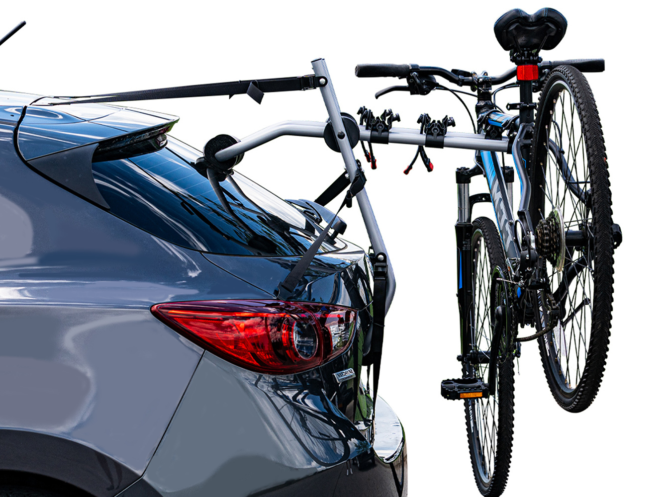 Can you open your trunk with a bike rack on it?