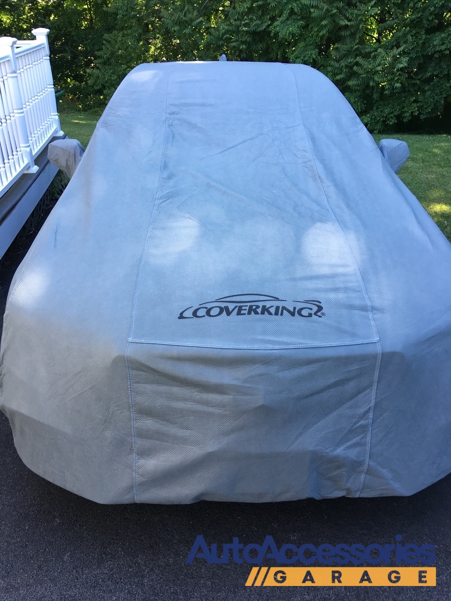 Coverking Custom Car Cover for Select Subaru Legacy Models Stormproof (2-Tone Blue with Black Sides) - 2