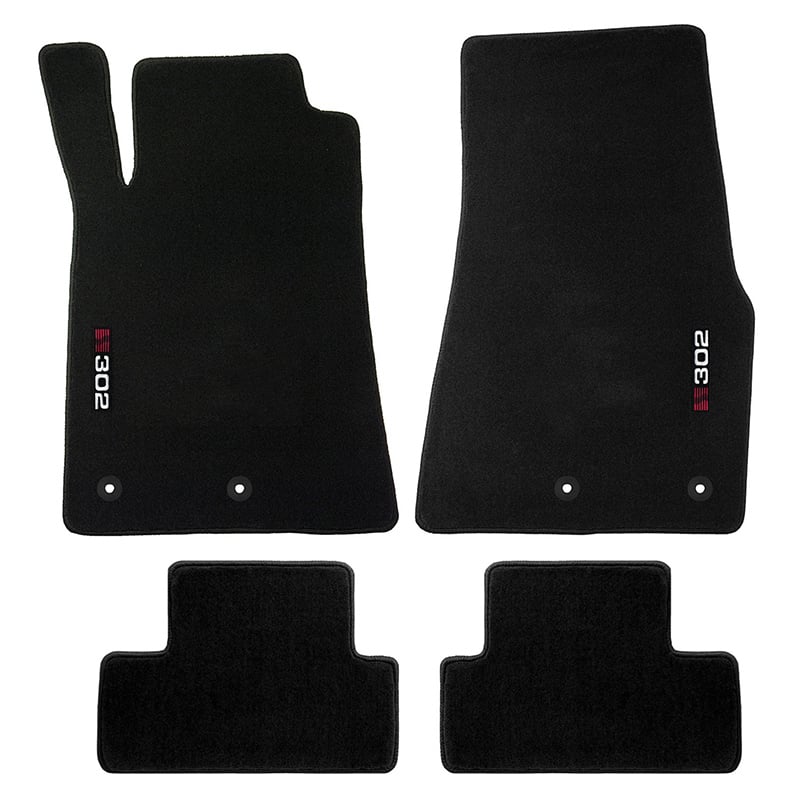 2013-2014 Ford Mustang Lloyd Mats Mustang Logo Floor Mats - Lloyd Mats ...