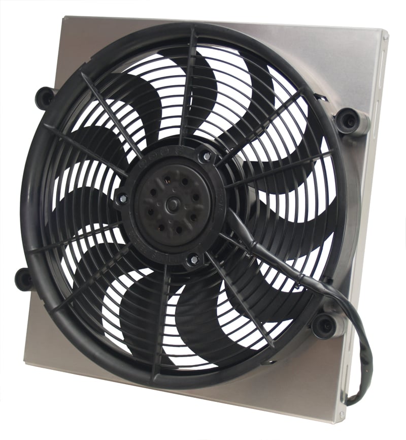 Derale 16816 Single High Output RAD Fan - AutoAccessoriesGarage.com