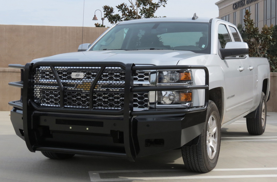 2014-2019 Chevy Silverado Front Elevation HD Bumper - Steelcraft 60-10420