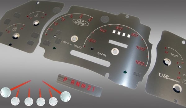 Ford ranger gauge face kit #4