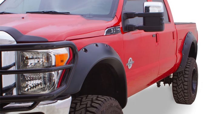 2011 2016 Ford F250 Bushwacker Cut Out Fender Flares Bushwacker 20940 02 3762