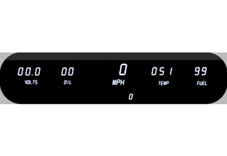 Intellitronix LED Digital Gauge Panel - Free Shipping